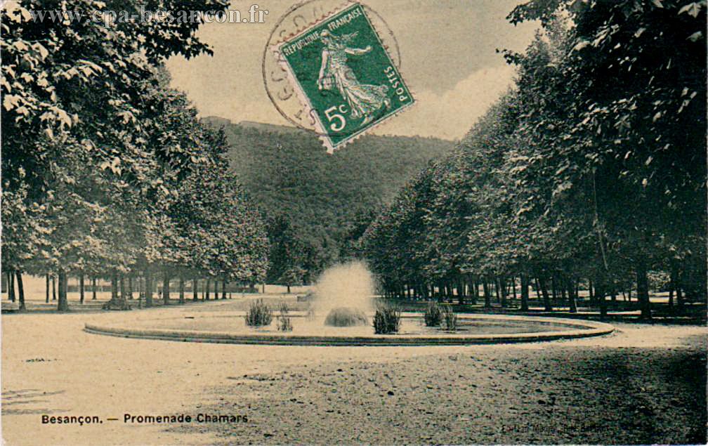 Besançon. - Promenade Chamars